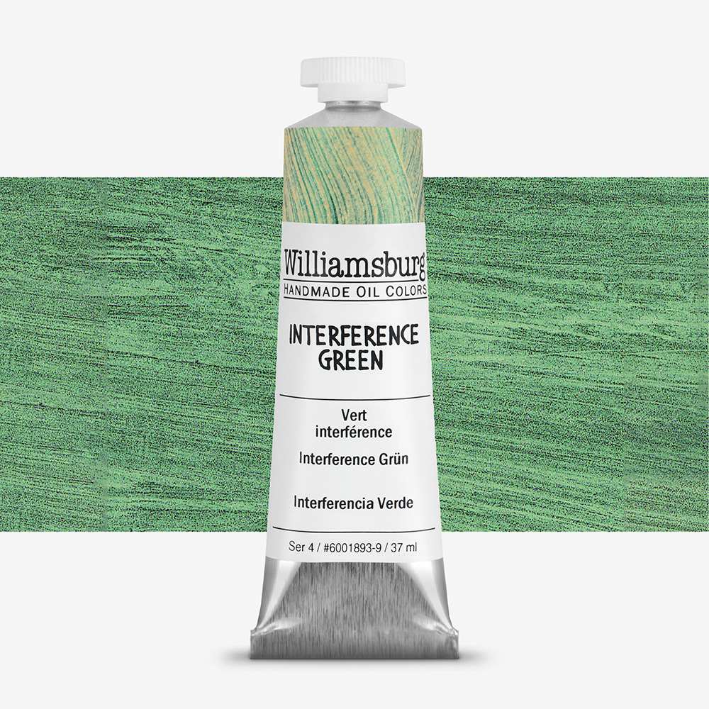 Williamsburg : Oil Paint : 37ml : Interference Green