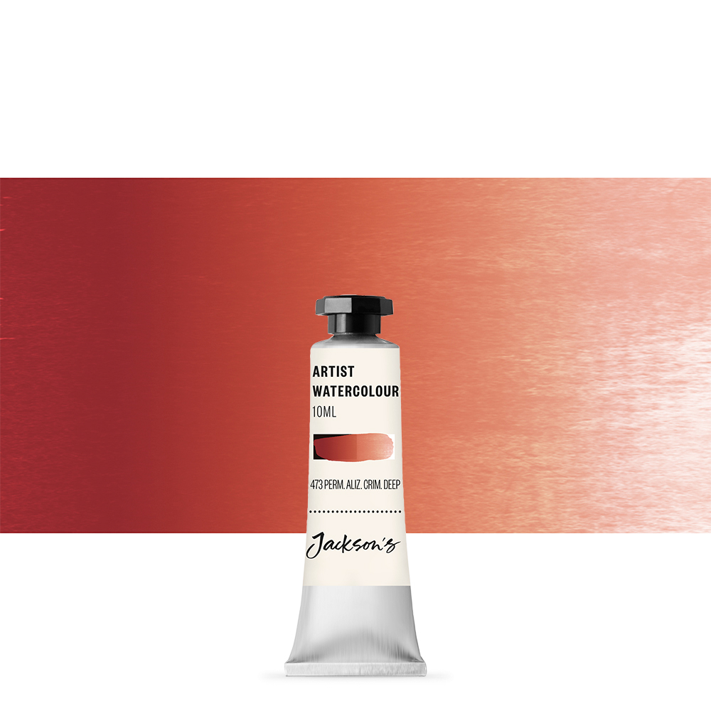 Jackson's : Artist Watercolour Paint : 10ml : Permanent Alizarin Crimson Deep