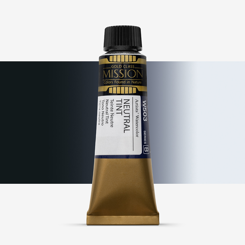 Mijello : Mission Gold : Watercolour Paint : 15ml : Neutral Tint