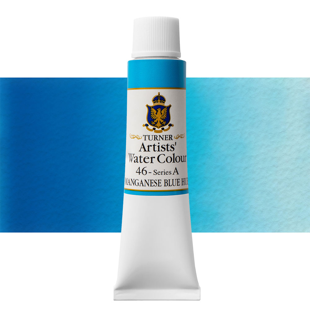 Turner : Artist's Watercolour Paint : 15ml : Manganese Blue Hue