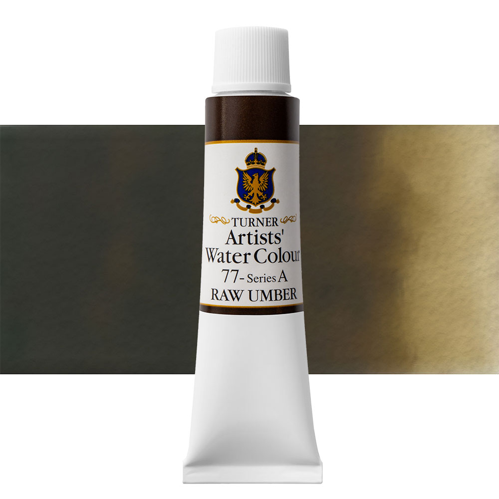 Turner : Artist's Watercolour Paint : 15ml : Raw Umber