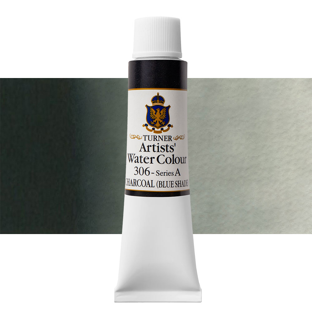 Turner : Artist's Watercolour Paint : 15ml : Charcoal Blue Shade