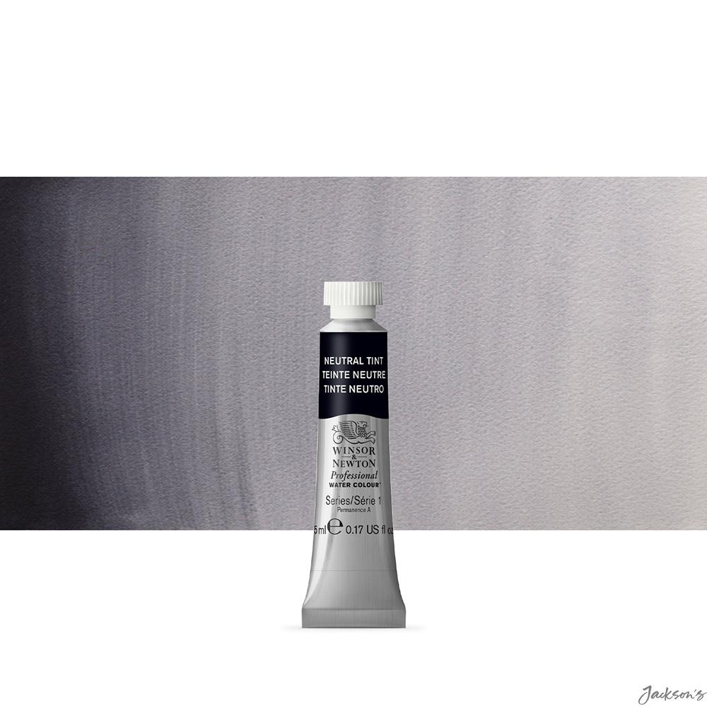 Winsor & Newton Professional Watercolour Paint Tube 5ml Neutral Tint For Artists